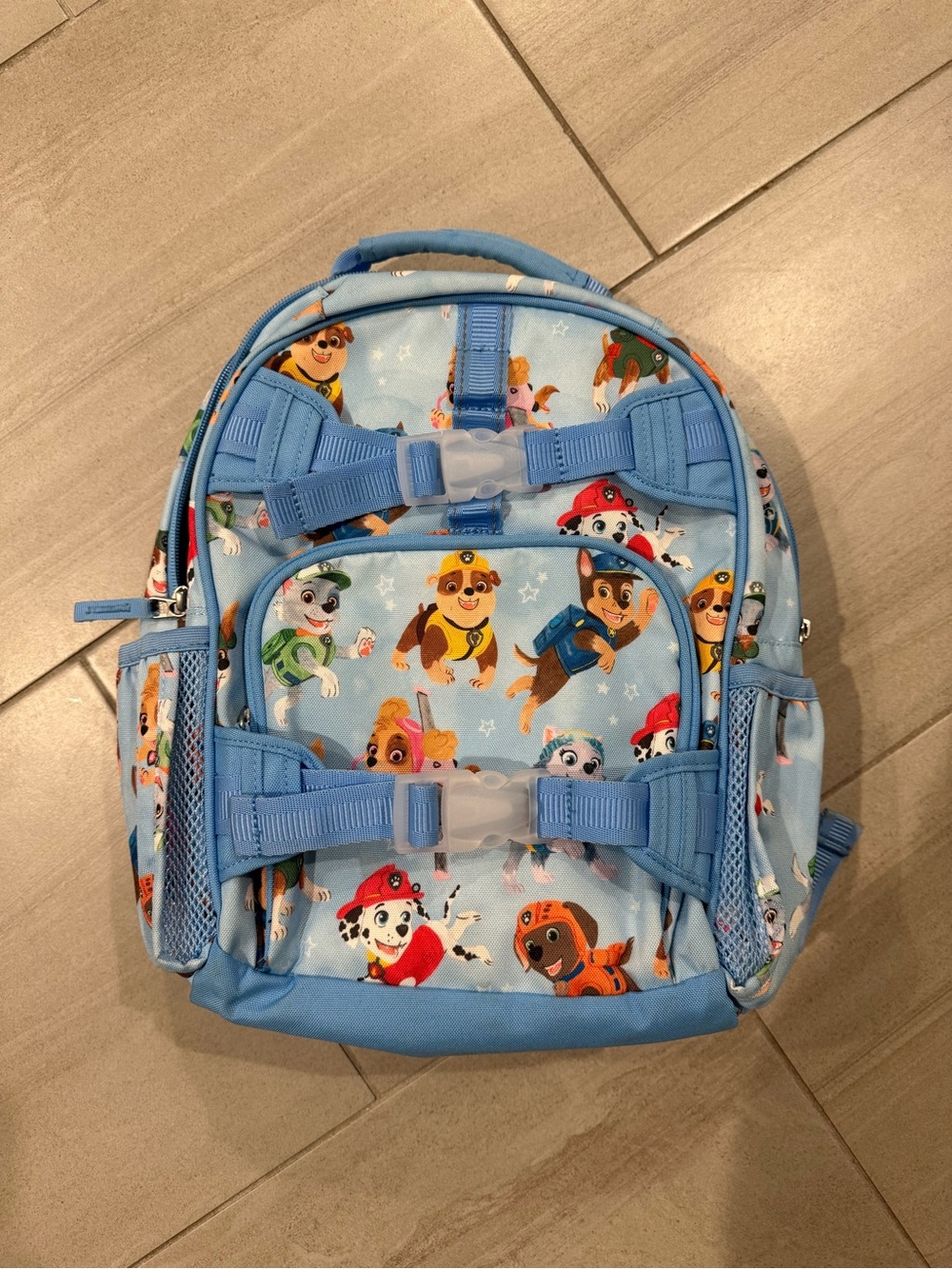 Paw Patrol Light Blue Kids pottery barn backpack